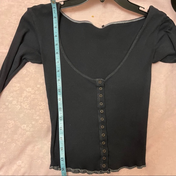 Are You Am I Black Knife Long Sleeve - Picture 7 of 7